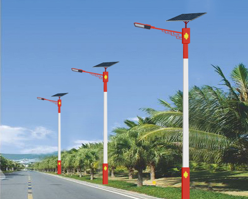 堆龙德庆民族特色路灯