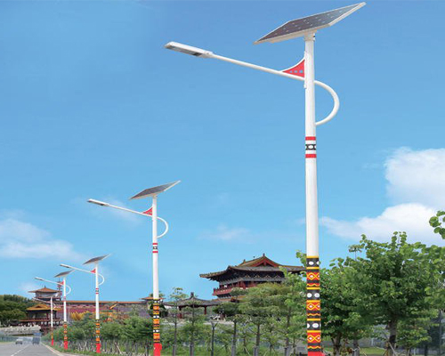 堆龙德庆民族特色路灯