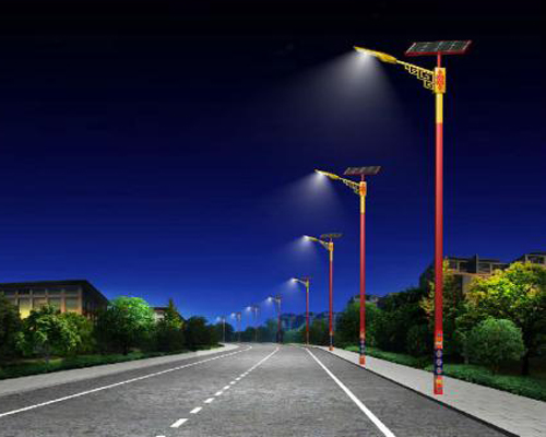 堆龙德庆民族特色路灯