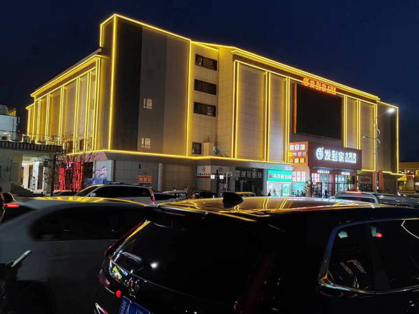 堆龙德庆楼体亮化