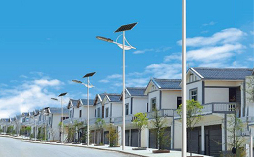 堆龙德庆太阳能路灯配置与在乡村道路照明中的应用